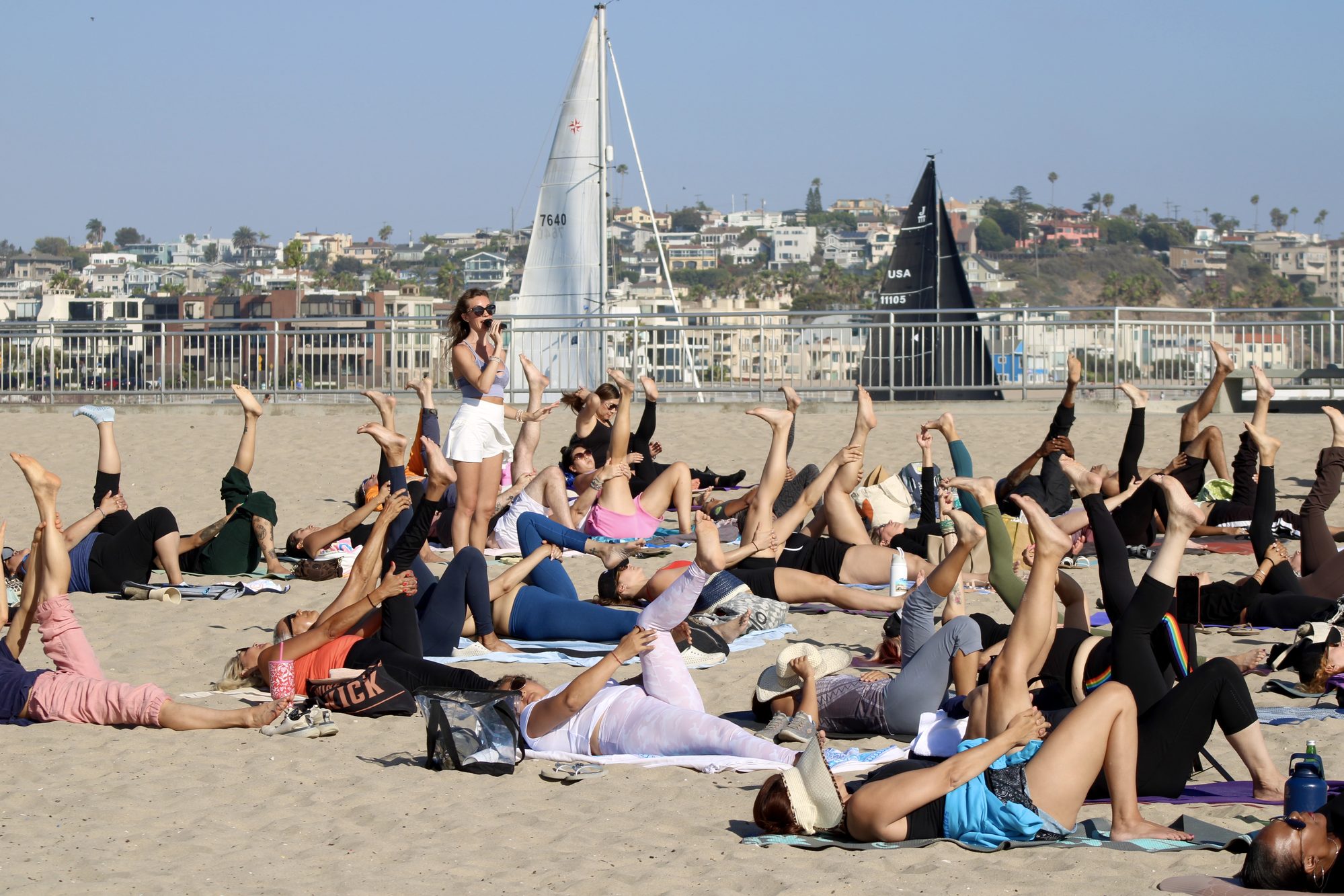 EDM Yoga Teacher Training in session